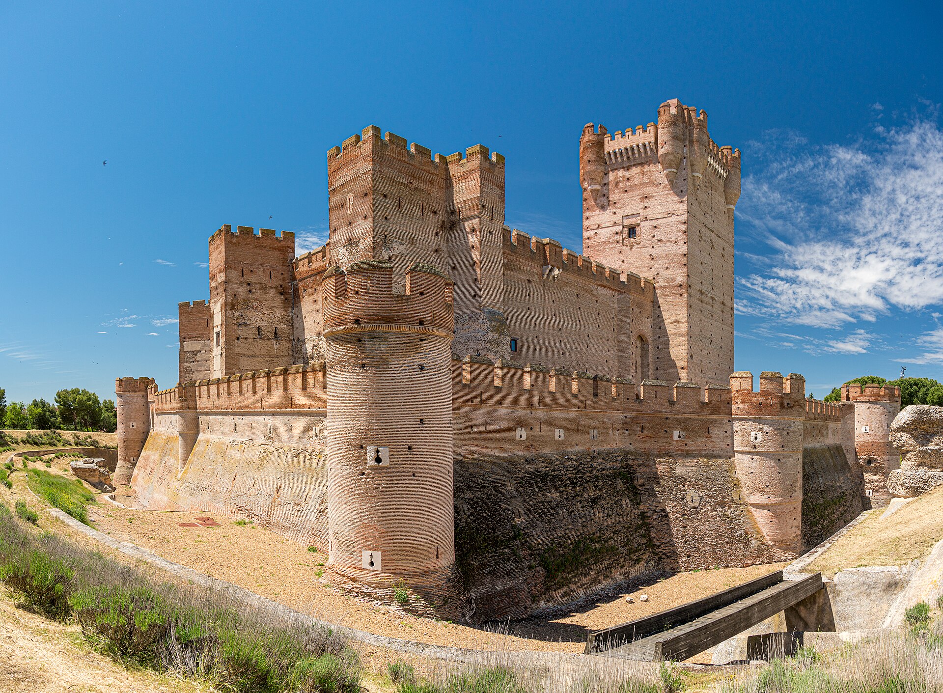 Castillo de la Mota en Medina del Campo
